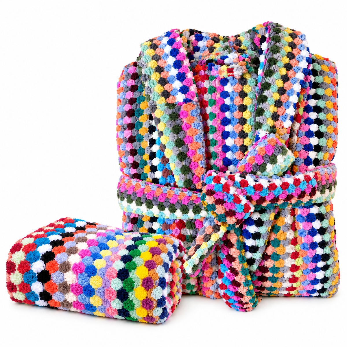 Bubbly Multicolor Robe